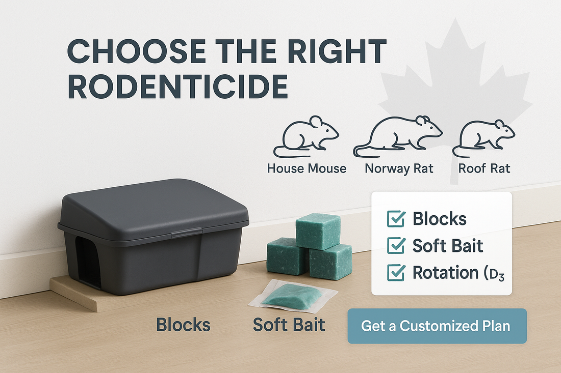 How to select the correct rodenticide