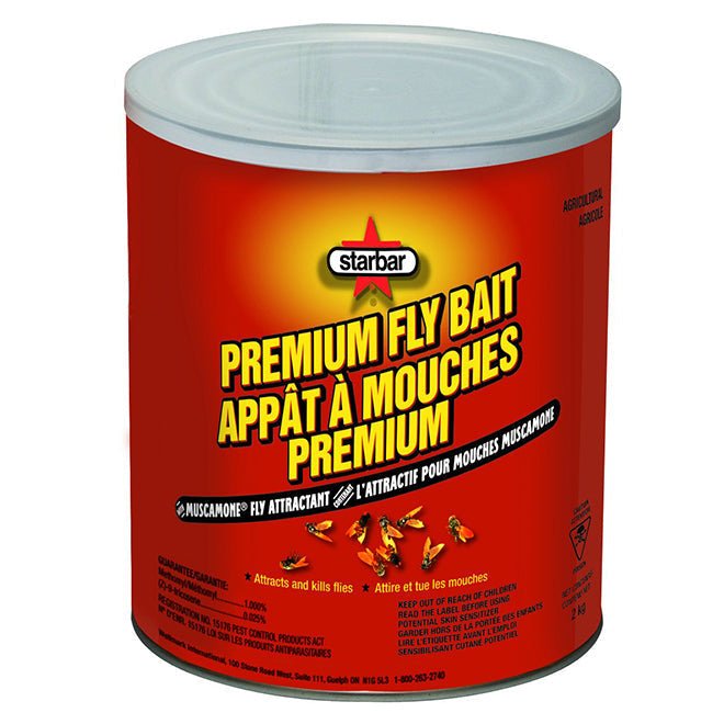 Starbar Premium fly bait 2kg - rodenticidecanada.comFly Baitrodenticidecanada.com7459018895451797 - 002