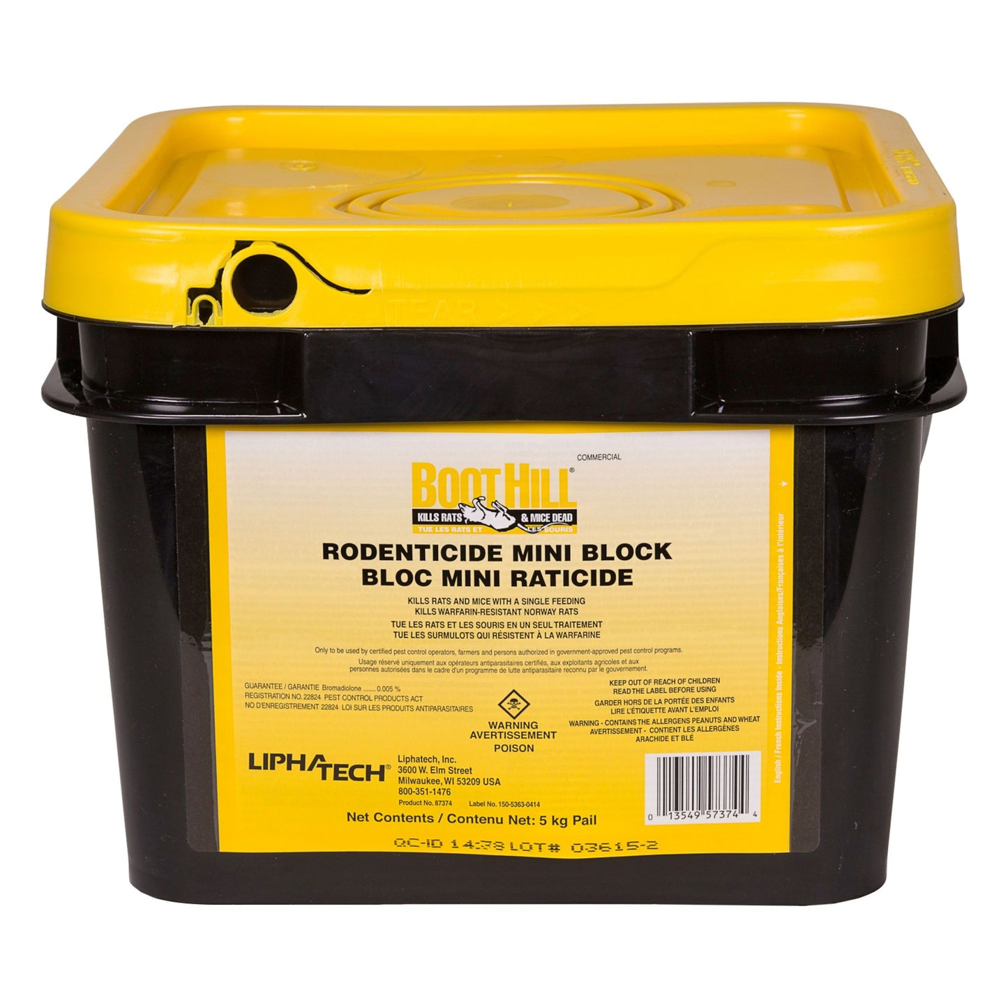 Boothill mini block 5kg pail - rodenticidecanada.comMini blockrodenticidecanada.com013549573744024 - 718