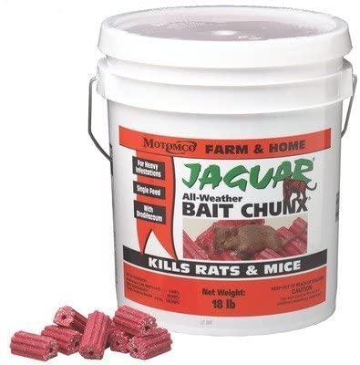 Jaguar Mouse and Rat Bait Chunx, 9 - Pounds / 4.1kg - rodenticidecanada.comPET_PEST_CONTROLrodenticidecanada.com6249861288798KAN - jaguarbaitchunk