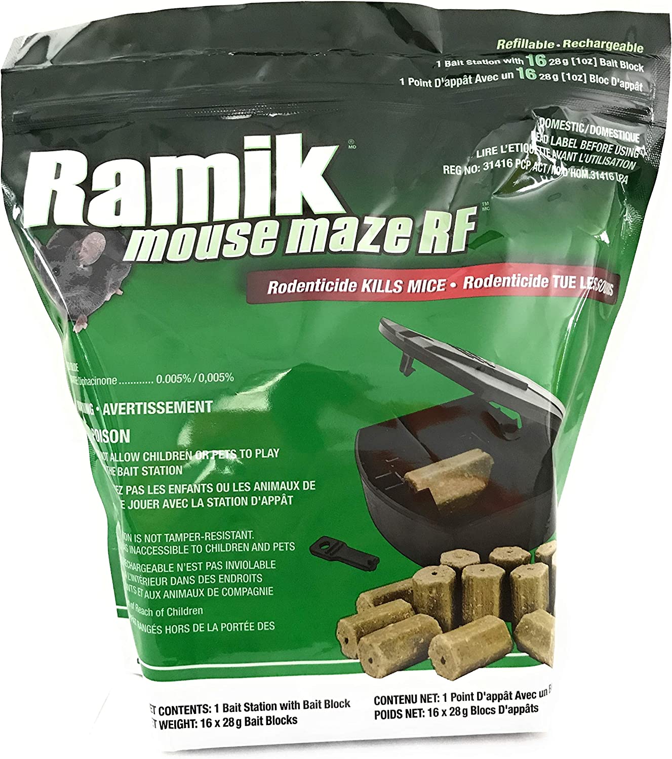 RAMIK REFIILABLE Mouse and Rat maze RF - rodenticidecanada.compestrodenticidecanada.com6249675423088034 - 802