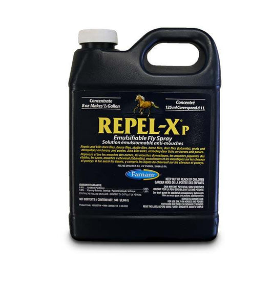 Repel-X equine horse emulsifiable fly spray Pyrethrin