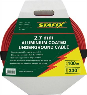 Stafix Double insulated Aluminum Cable 330ft