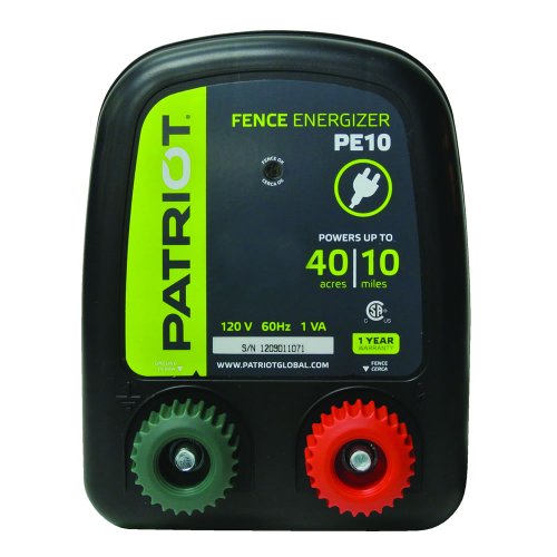 PATRIOT PE10 AC Fence Charger - 110V