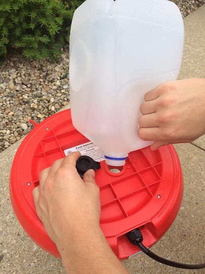 Farm Innovators Model HPF - 100 All - Seasons Heated Plastic Poultry Fountain, 3 Gallon, 100 - Watt - rodenticidecanada.comheated bowlsrodenticidecanada.com8509525838652HPF - 100