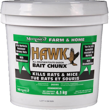 Motomco Rodent Hawk All - Weather Bait Chunx Rat Mice Rodent 4.1kg - rodenticidecanada.comBait Stationsrodenticidecanada.com7459163787076gps - new - 01