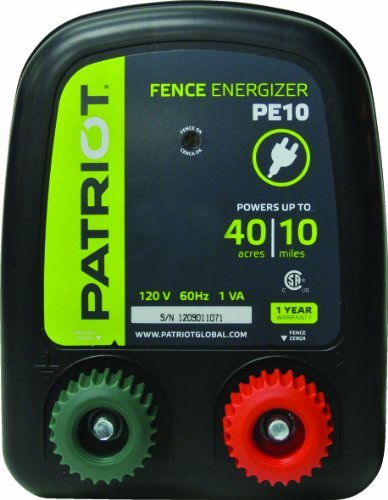 Patriot Econo Fence Charger (PE10) - rodenticidecanada.comPET_SUPPLIESrodenticidecanada.com7738470367028KAN - 533 - 609