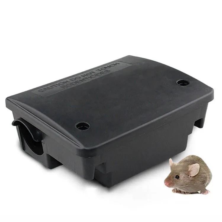 Plastic mouse rodent bait station reusable black large tamper proof mouse traps and rat bait station for rat outdoor - rodenticidecanada.comBait Stationsrodenticidecanada.com74496999572341.60069E+12
