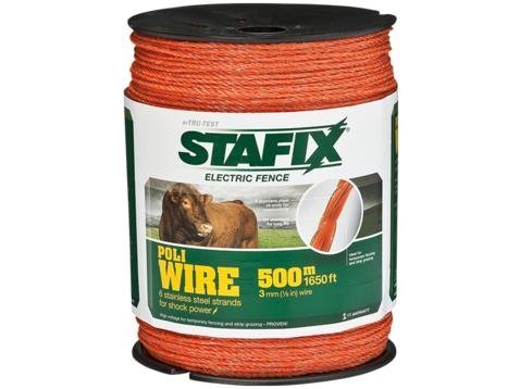 Stafix Poliwire 6 Strip/1650ft (Orange) - rodenticidecanada.comTOOLSrodenticidecanada.com8508295255300KAN - 533 - 407