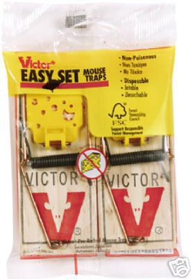 Mouse - Victor Wooden Mouse Traps