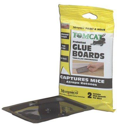 Motomco Rodent Tomcat Trap Mice Mouse Glue Board Valupak 4Pk