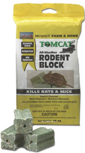 Tomcat Rodent Rat Mice Mouse bait blocks 2x (4.1kg 9lbs)