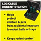 MOTOMCO Tomcat Mouse and Rat Rodent Station - rodenticidecanada.combait stationrodenticidecanada.com8509042496045Rat - station
