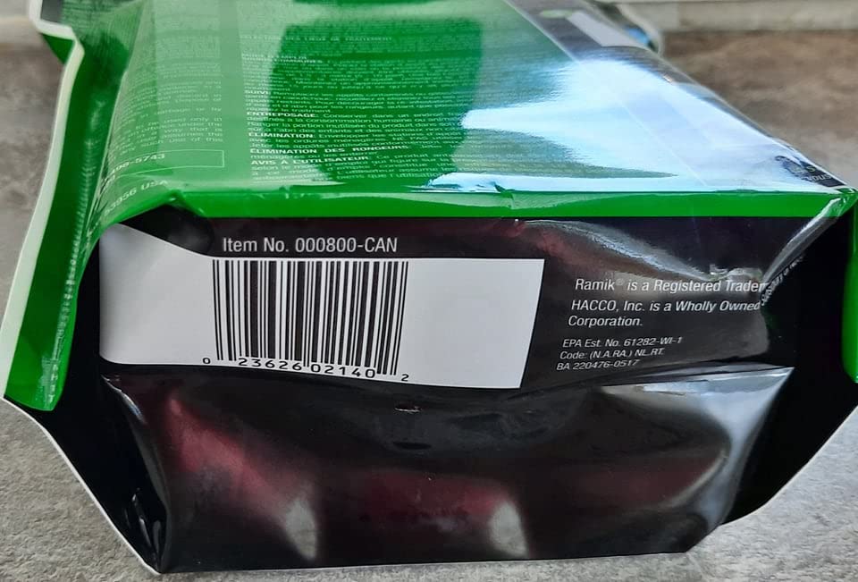 Ramik Mouse Bait Station with 8 28g Bait Block - rodenticidecanada.combait blockrodenticidecanada.com4749796851422034 - 801