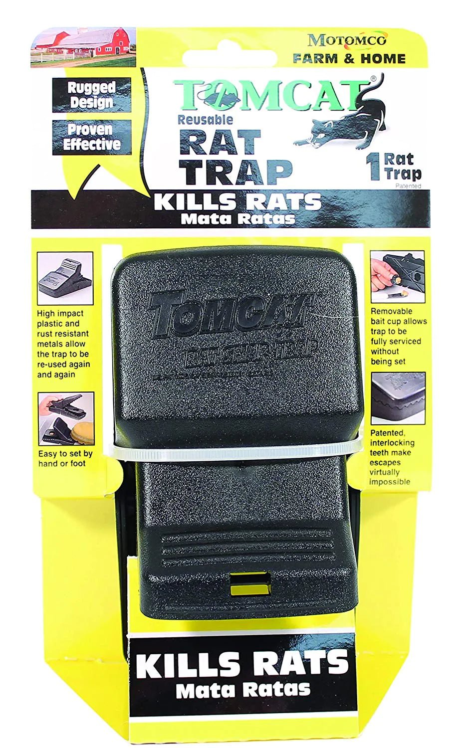 TOMCAT SNAP RAT TRAP - rodenticidecanada.comLawn & Patiorodenticidecanada.com4749774722447Snap - trap